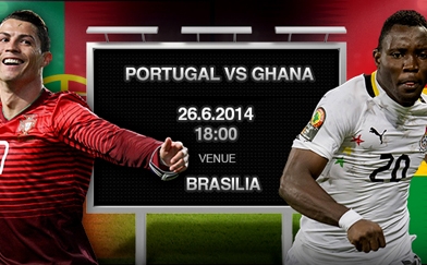 Bồ Đào Nha vs Ghana: Bắt buộc phải có chiến thắng